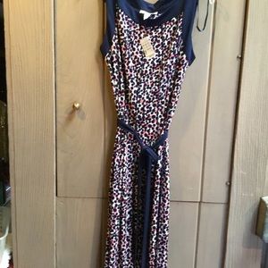 Fun polkadot dress for travel and fun!